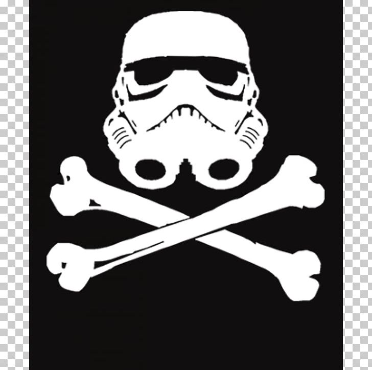 Stormtrooper T-shirt Calavera Skull And Bones Skull And Crossbones PNG, Clipart, Black And White, Bone, Calavera, Clipart, Ctrlaltdel Free PNG Download
