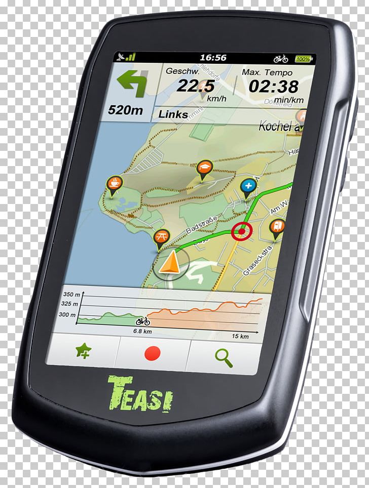 Feature Phone GPS Navigation Systems Bicycle Computers Automotive Navigation System PNG, Clipart, Autom, Bicycle, Computer, Cycling, Electronic Device Free PNG Download