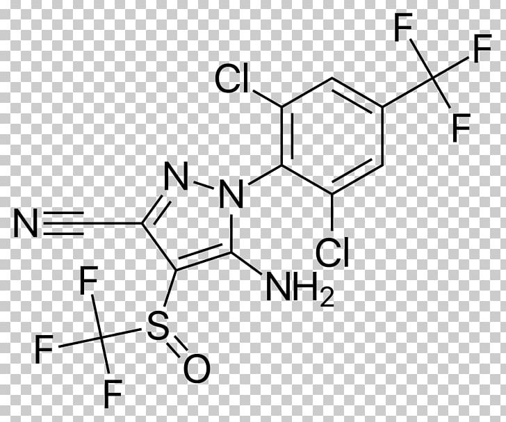 Lidocaine Fipronil Chemical Formula Molecule Chemical Compound PNG, Clipart, Angle, Area, Auto Part, Black And White, Chemical Compound Free PNG Download