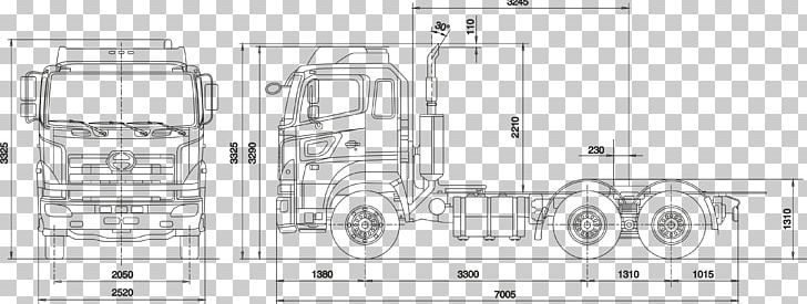 Hino Profia Car Technical Drawing Van PNG, Clipart, Actros, Angle, Artwork, Auto Part, Black And White Free PNG Download