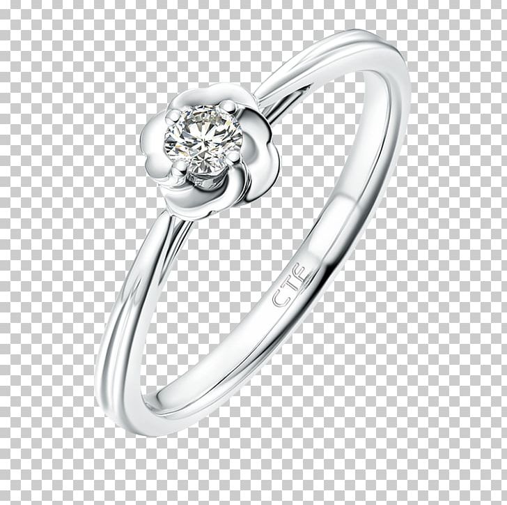 Diamond Wedding Ring Silver Jewellery PNG, Clipart, Bagua, Body Jewellery, Body Jewelry, Chow Tai Fook, Clothing Accessories Free PNG Download
