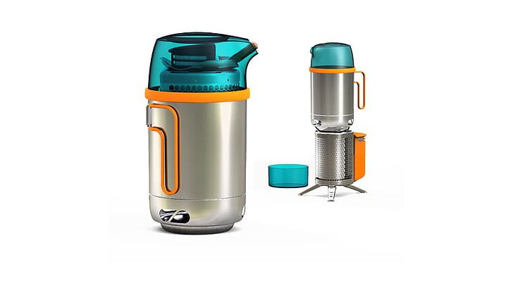 Portable Stove BioLite Kettle Camping PNG, Clipart, Biolite, Bottle, Camping, Coffeemaker, Cooking Free PNG Download