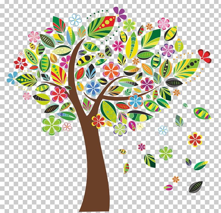 Tree Color PNG, Clipart, Blossom, Branch, Color, Drawing, Flora Free PNG Download