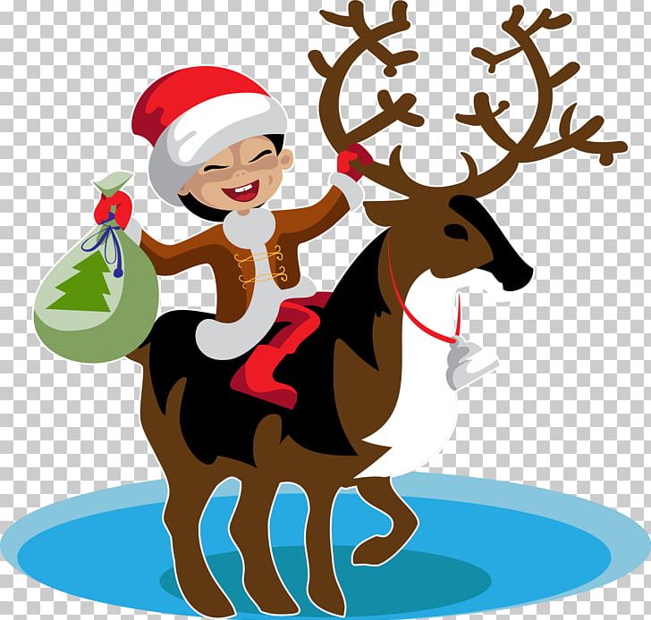 Reindeer Drawing Illustration PNG, Clipart, Christmas, Christmas Border, Christmas Decoration, Christmas Frame, Christmas Lights Free PNG Download