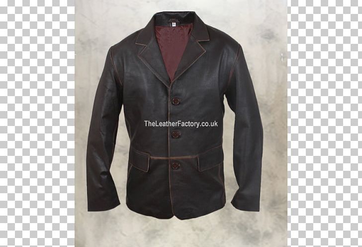 Leather Jacket Blazer Single-breasted PNG, Clipart, Blazer, Button, Clothing, Coat, Collar Free PNG Download