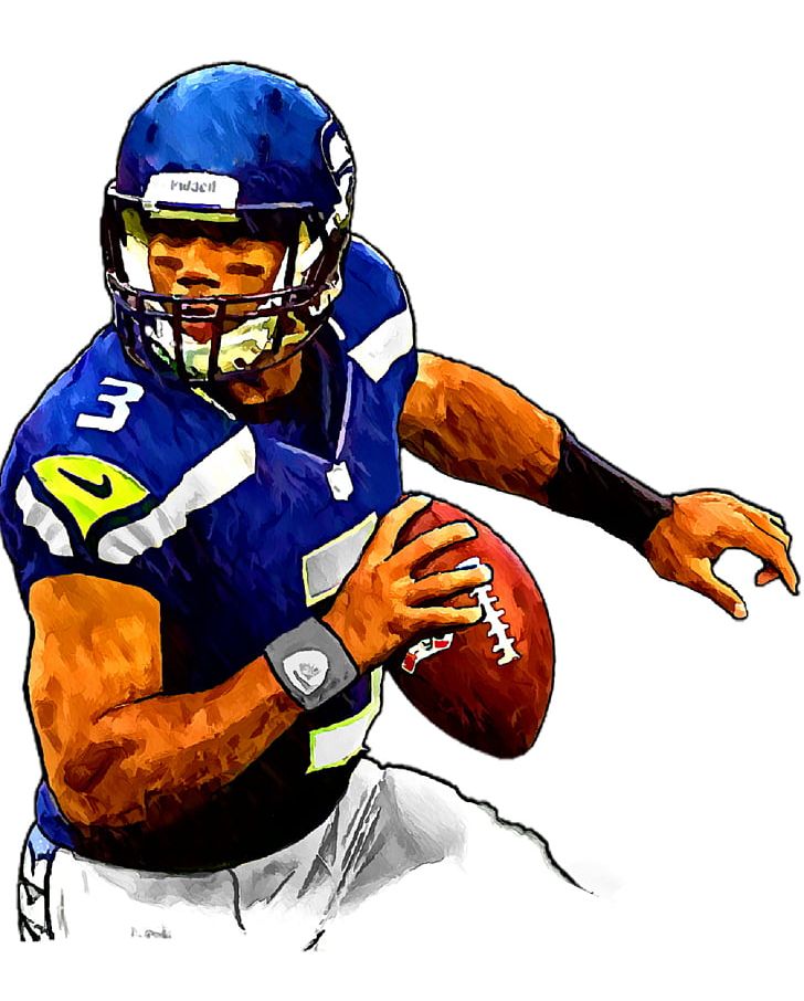 Kam Chancellor Neon Art him in his iconic pose  rSeahawks