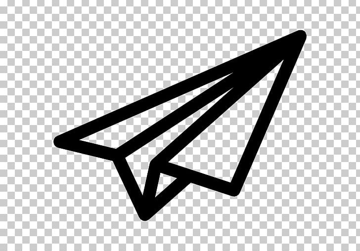 Airplane Paper Plane Aviation PNG, Clipart, Airplane, Angle, Aviation, Black, Black And White Free PNG Download