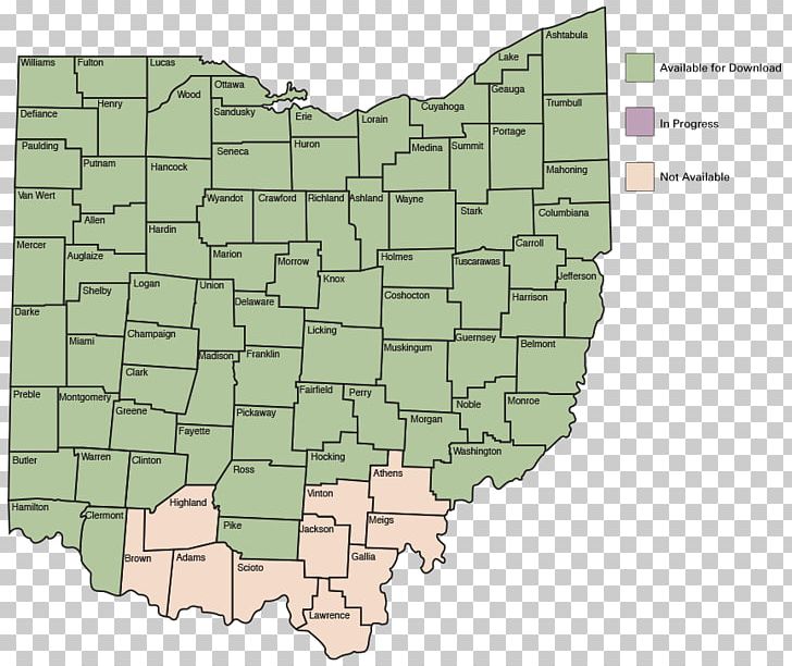 Ohio Map Water Resources Ecoregion Land Lot PNG, Clipart, Area, Ecoregion, Elevation, Land Lot, Map Free PNG Download