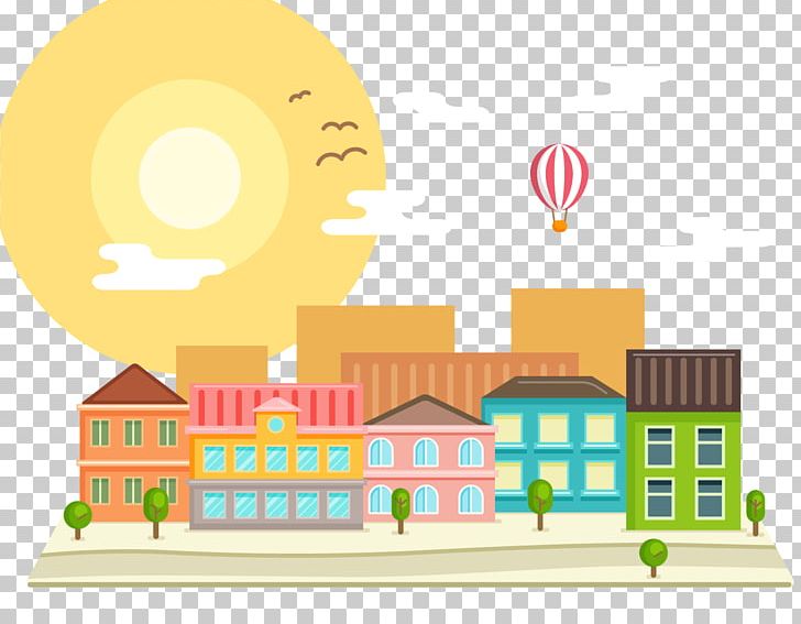 Landscape Flat Design Graphic Design City PNG, Clipart, Building, Cartoon, City, City Silhouette, Creative Background Free PNG Download