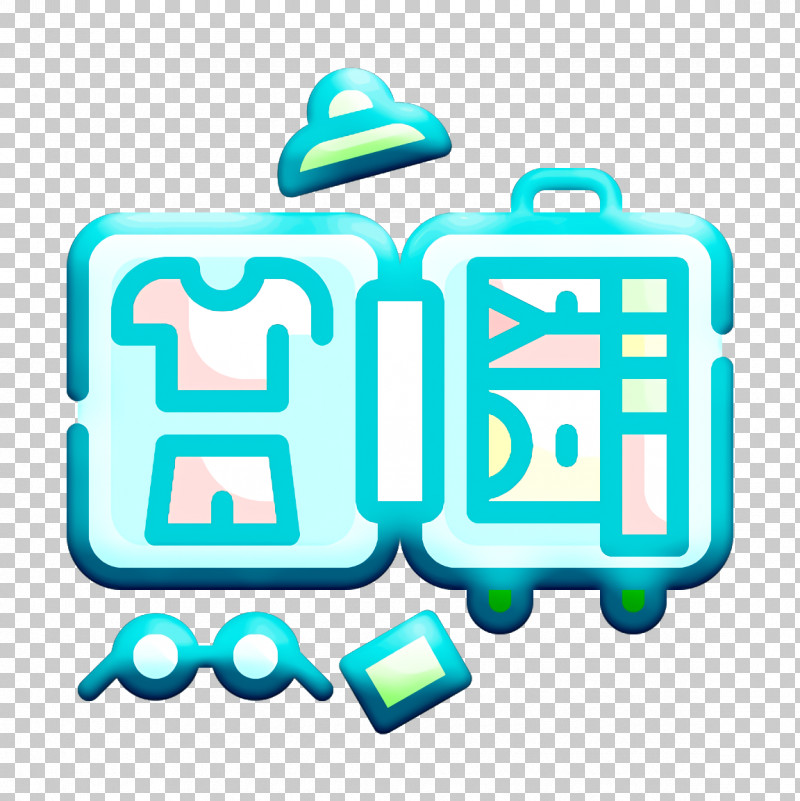 Luggage Icon Travel Icon PNG, Clipart, Aqua, Line, Luggage Icon, Text, Travel Icon Free PNG Download