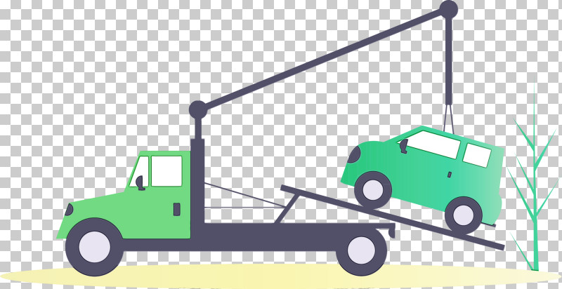 Transport Vehicle Line Commercial Vehicle Car PNG, Clipart, Car, Commercial Vehicle, Line, Paint, Tow Truck Free PNG Download