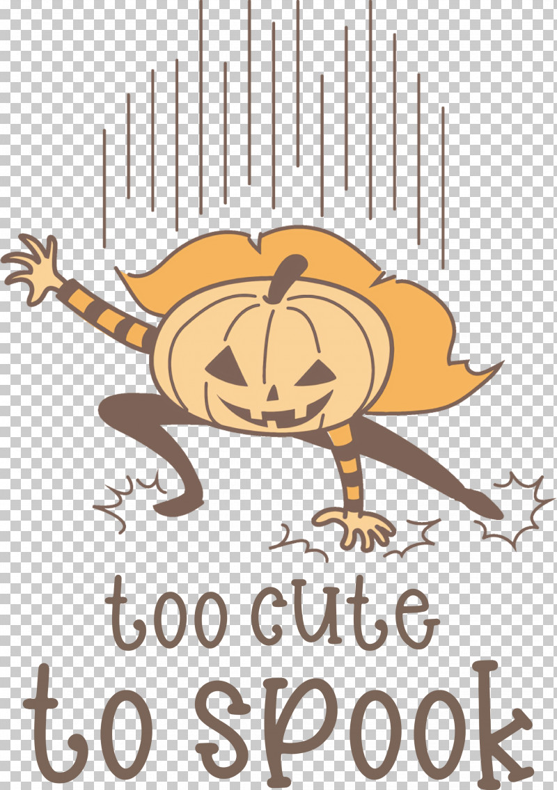 Halloween Too Cute To Spook Spook PNG, Clipart, Cartoon, Financial Statement, Halloween, Halloween Transparent, Logo Free PNG Download