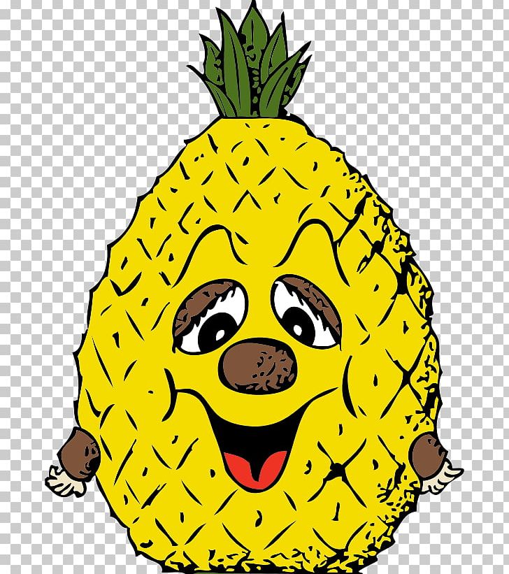 Pineapple Cartoon Fruit PNG, Clipart, Ananas, Artwork, Cartoon, Flowering Plant, Food Free PNG Download