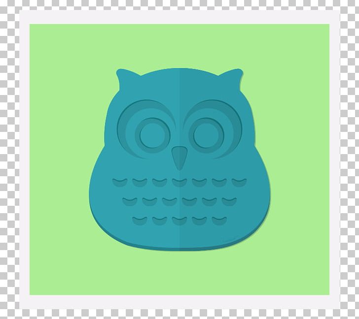 Owl Green Turquoise Cartoon PNG, Clipart, Animals, Aqua, Bird, Bird Of Prey, Cartoon Free PNG Download