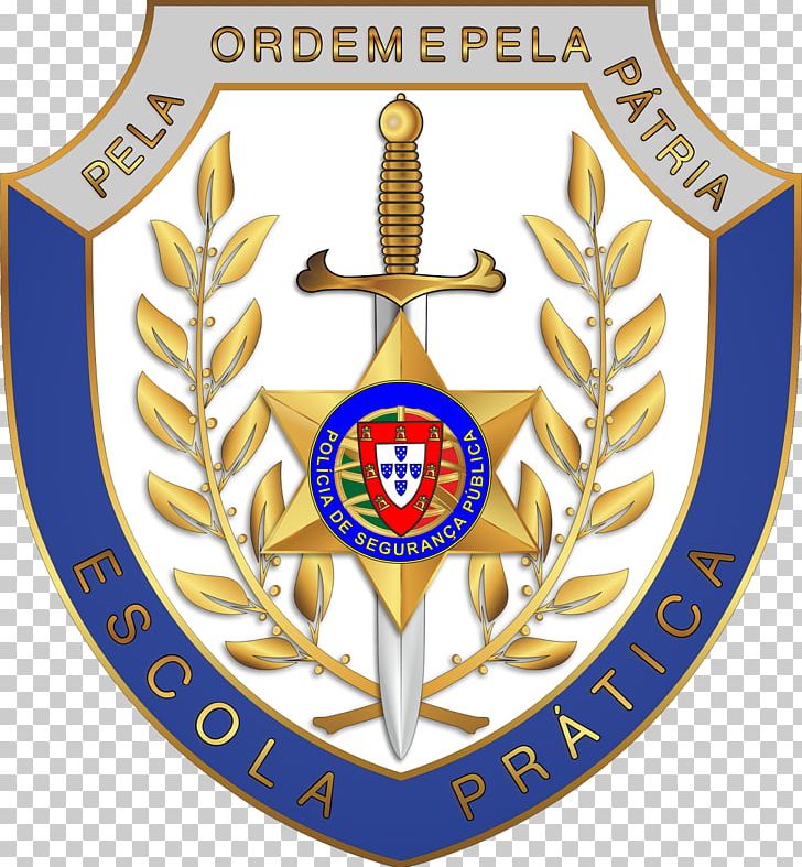 Badge Polícia De Segurança Pública Police Emblem Law Enforcement Agency PNG, Clipart, Badge, Coat Of Arms, Crest, Emblem, Heraldry Free PNG Download