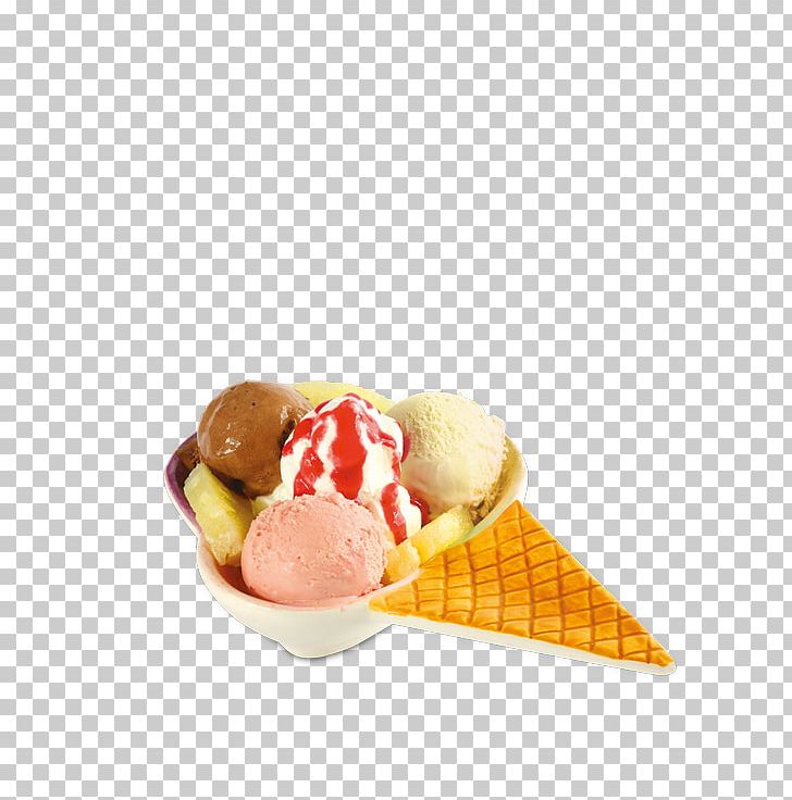 Gelato Neapolitan Ice Cream Sorbet Sundae PNG, Clipart,  Free PNG Download