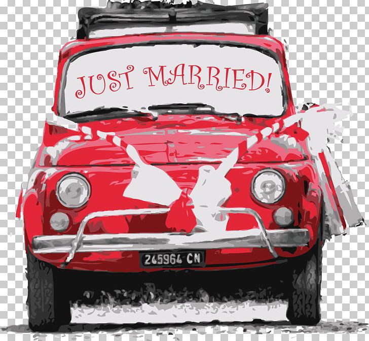 Fiat 500 Classic Car Wedding PNG, Clipart, Automotive Design, Automotive Exterior, Brand, Car, City Car Free PNG Download