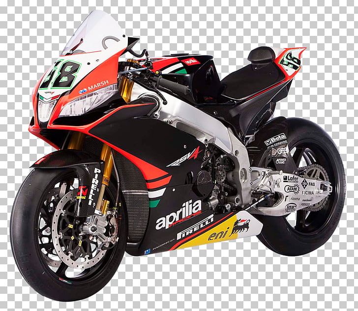 FIM Superbike World Championship Motorcycle Aprilia RSV4 Sport Bike PNG, Clipart, Aprilia, Aprilia Dorsoduro, Aprilia Rs125, Car, Exhaust System Free PNG Download