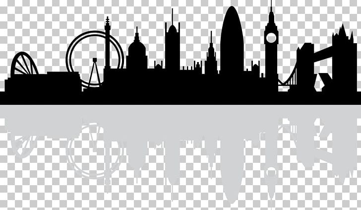 London Silhouette PNG, Clipart, Art, Black, Black And White, Brand, City Free PNG Download