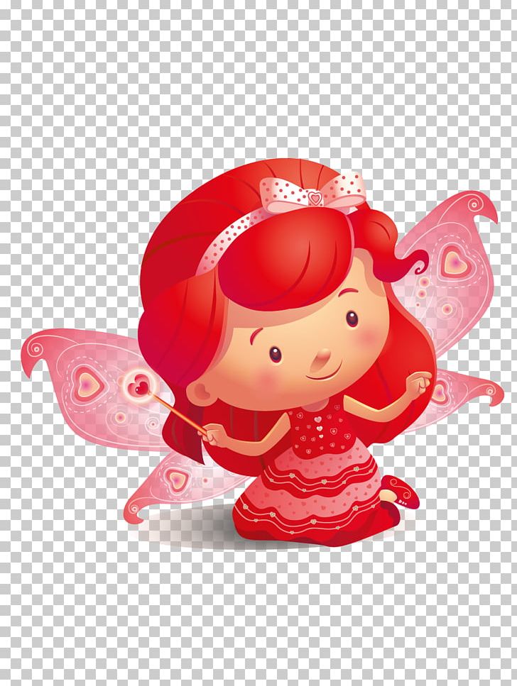 Red Fairy Color Light Gnome PNG, Clipart, Animation, Blue, Color, Doll, Fairies Free PNG Download