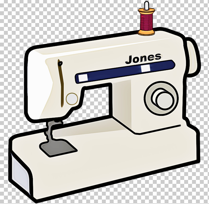 Sewing Machine Sewing Sewing Needle Cartoon Pin PNG, Clipart, Cartoon, Clothing, Home Appliance, Machine, Oprava Free PNG Download