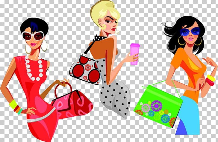 Fashion Handbag Woman Illustration PNG, Clipart, Business Woman, Cartoon, Clothing, Coffee Shop, Creative Free PNG Download