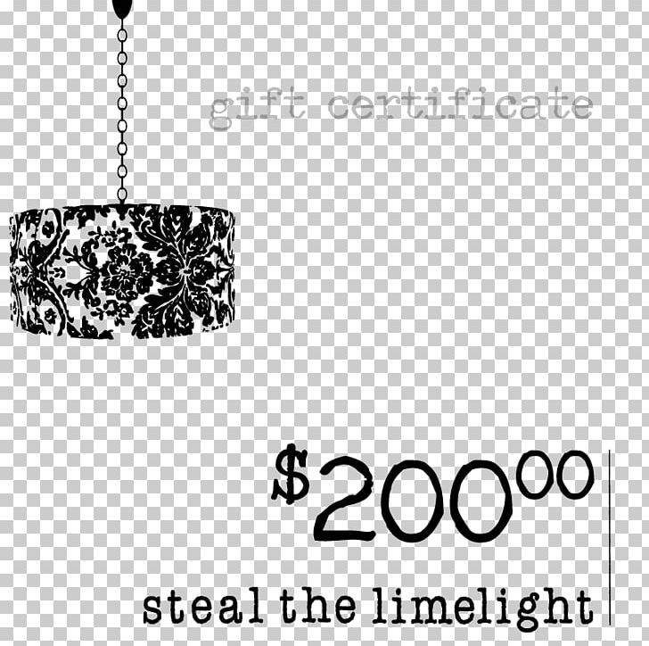 Gift Card Light Voucher Monochrome PNG, Clipart, Area, Black, Black And White, Body Jewelry, Brand Free PNG Download