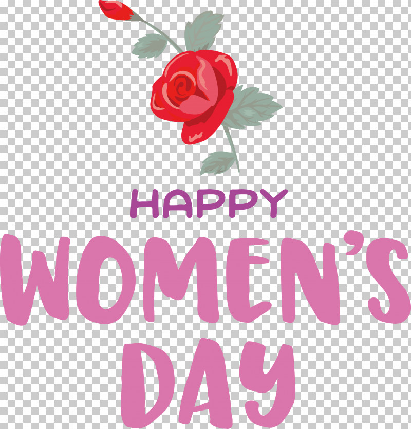 Womens Day Happy Womens Day PNG, Clipart, Cut Flowers, Floral Design, Flower, Garden Roses, Greeting Card Free PNG Download