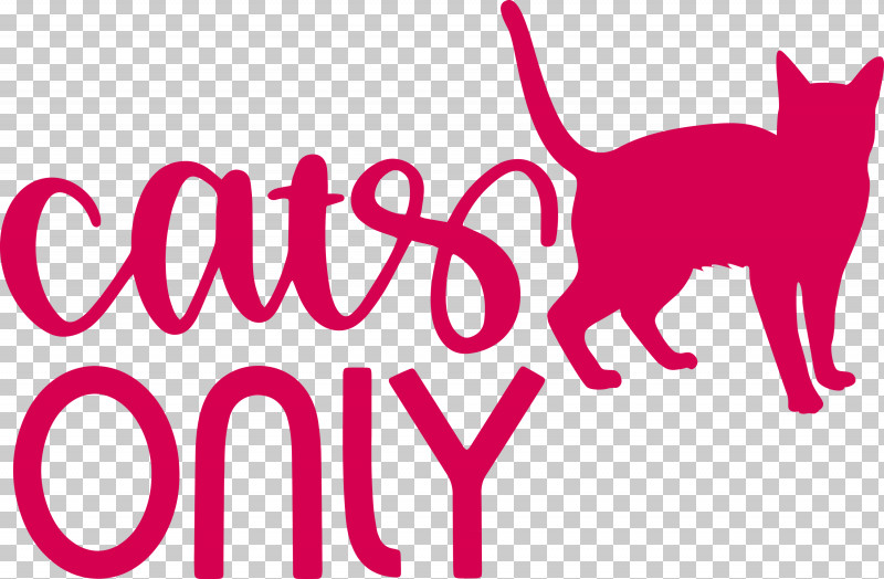 Cats Only Cat PNG, Clipart, Cat, Dog, Kitten, Logo, Meter Free PNG Download