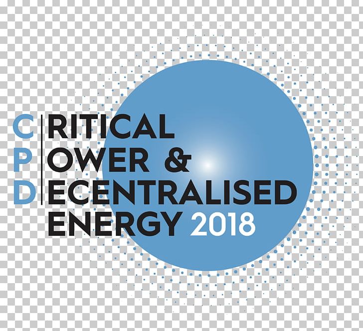 CRITICAL POWER & DECENTRALISED ENERGY 2018 Decentralization Middle East Electricity Industry PNG, Clipart, Area, Blue, Brand, Business, Circle Free PNG Download