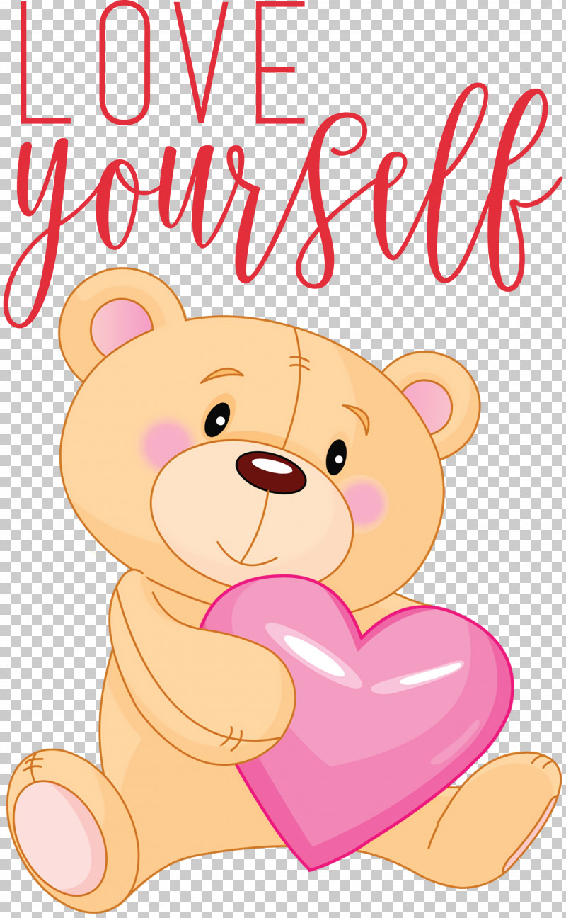 Love Yourself Love PNG, Clipart, Art Print, Bears, Clothing, Drawing, Love Free PNG Download