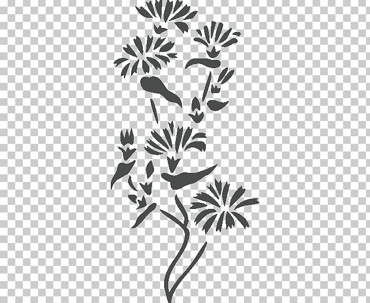 Black And White Flower PNG, Clipart, Art, Black, Black And White, Branch, Download Free PNG Download