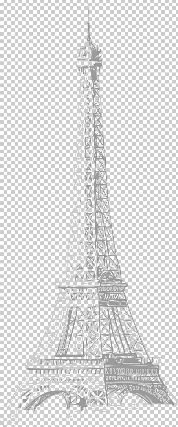 Eiffel Tower Drawing PNG, Clipart, Adobe Illustrator, Attractions, Black And White, Eiffel, Encapsulated Postscript Free PNG Download