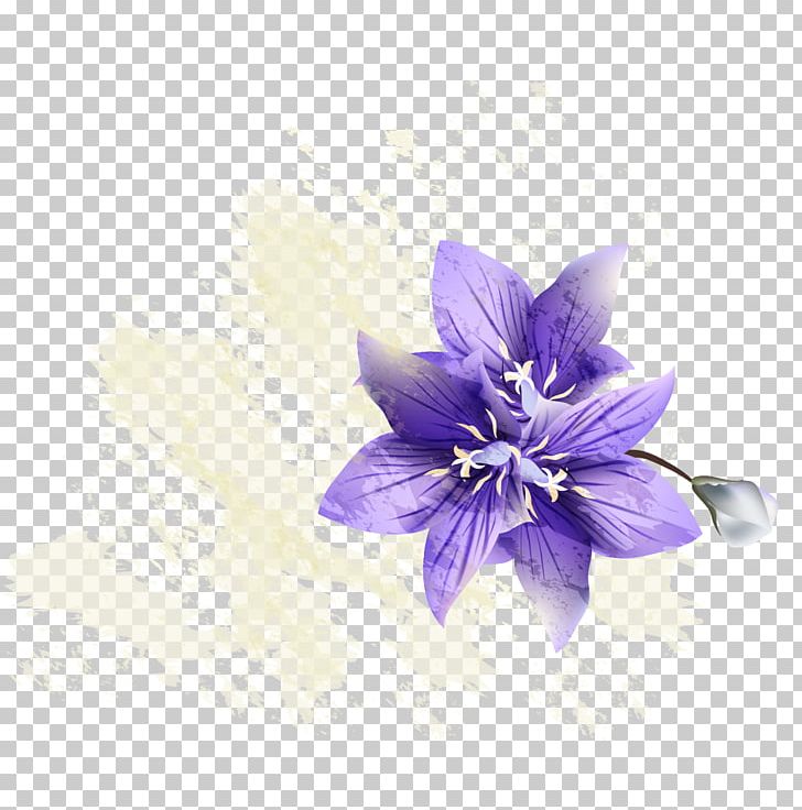 Purple Violet Floral PNG, Clipart, Background Vector, Beautiful, Deichmann, Dream, Fantasy Free PNG Download