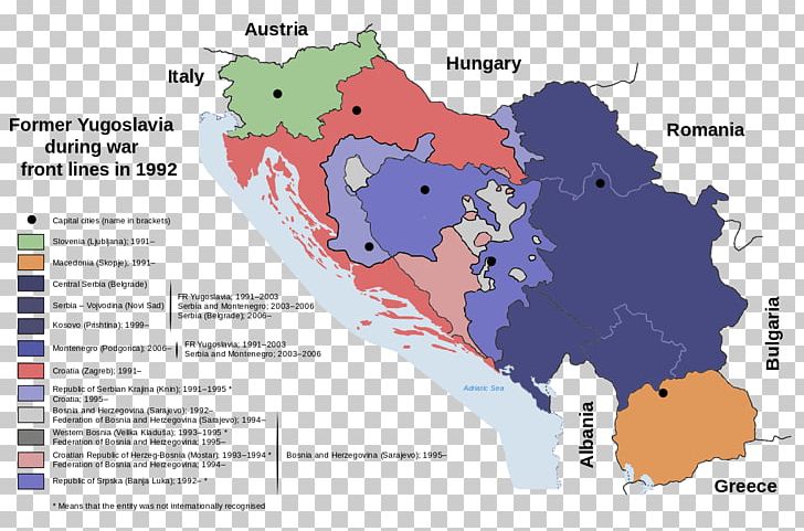 Socialist Federal Republic Of Yugoslavia Yugoslav Wars Breakup Of Yugoslavia Serbia And Montenegro PNG, Clipart, 1995, Area, Bosnia And Herzegovina, Breakup Of Yugoslavia, Croatian War Of Independence Free PNG Download