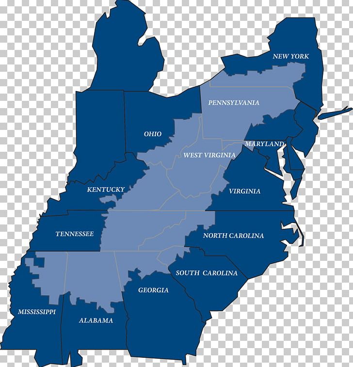 Appalachia Map Maryland Americans Helping Americans Blue Americans PNG, Clipart, American, Americans, Americas, Appalachia, Area Free PNG Download