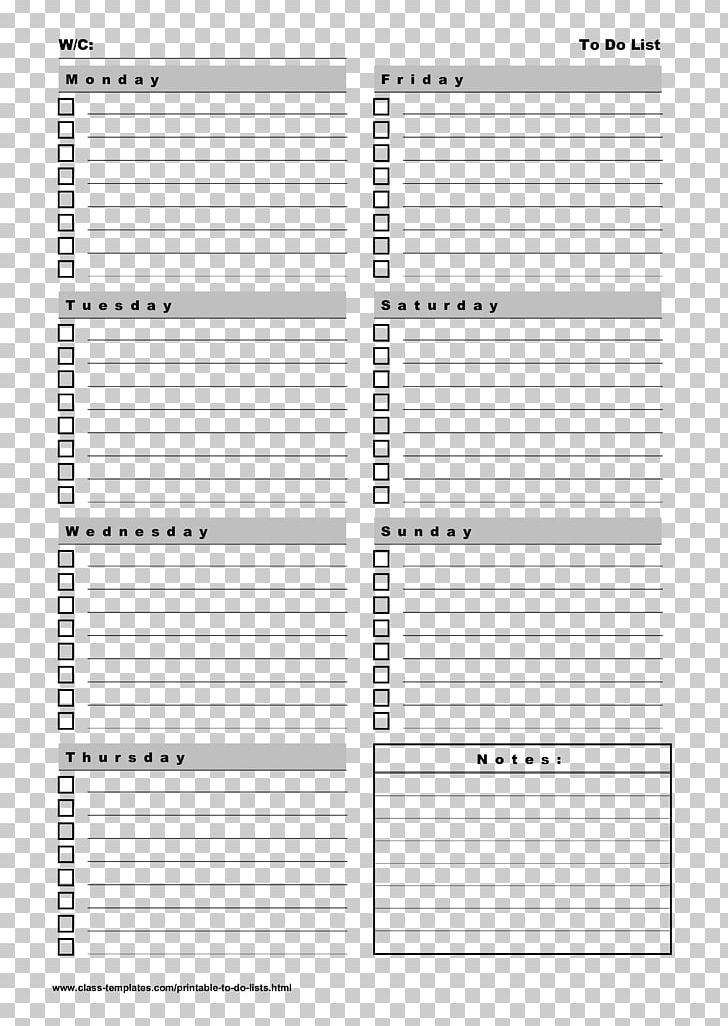 Action Item Planning Names Of The Days Of The Week Template PNG, Clipart, Action Item, Area, Business Day, Form, Friday Free PNG Download