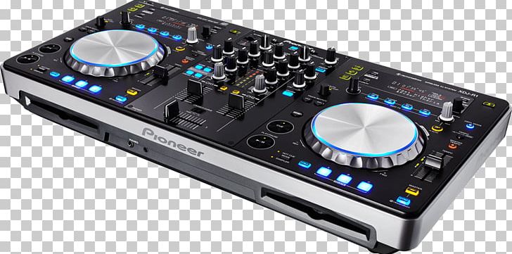 Disc Jockey DJ Controller Pioneer DJ Virtual DJ CDJ PNG, Clipart, Audio, Audio Equipment, Audio Mixers, Audio Receiver, Compact Disc Free PNG Download