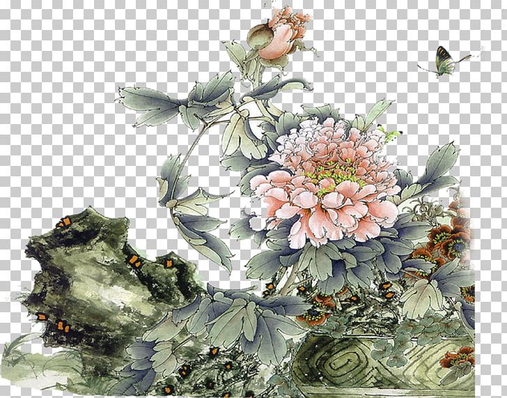 China Chinese Painting Chinese Art Minhwa PNG, Clipart, Background, Flora, Floral Design, Flower, Flowering Plant Free PNG Download