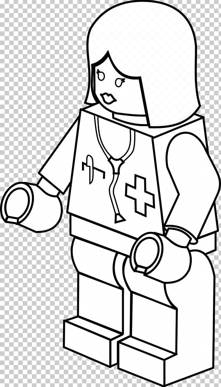 Lego Minifigure Toy Block Lego City PNG, Clipart, Angle, Area, Black And White, Coloring Book, Drawing Free PNG Download