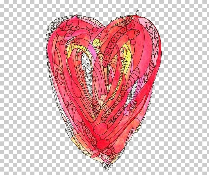 Heart Watercolor Painting Sketchbook PNG, Clipart, Art, Artery, Blood Vessel, Broken Heart, Christianity Free PNG Download