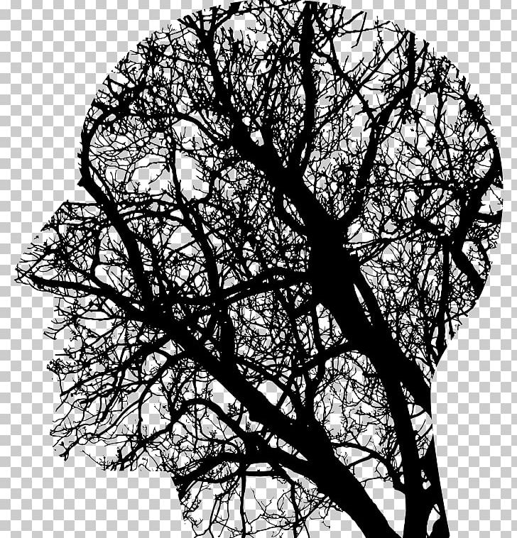 Human Brain Neurofeedback Central Nervous System Human Body PNG, Clipart, Black And White, Branch, Leaf, Monochrome, People Free PNG Download