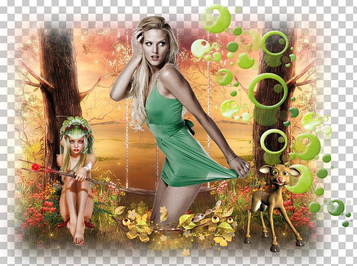 Fairy Green Flower Photomontage PNG, Clipart, Art, Bel Esprit, Fairy, Fantasy, Fictional Character Free PNG Download