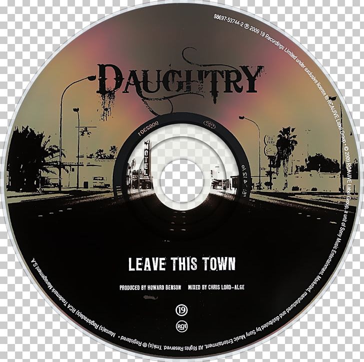 Leave This Town Tour Daughtry Leave This Town: The B-Sides Album PNG, Clipart, Album, Compact Disc, Data Storage Device, Daughtry, Drumhead Free PNG Download