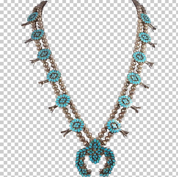 Turquoise Necklace Jewellery Squash Blossom PNG, Clipart, 1950, Bead, Body Jewellery, Body Jewelry, Buddhist Prayer Beads Free PNG Download