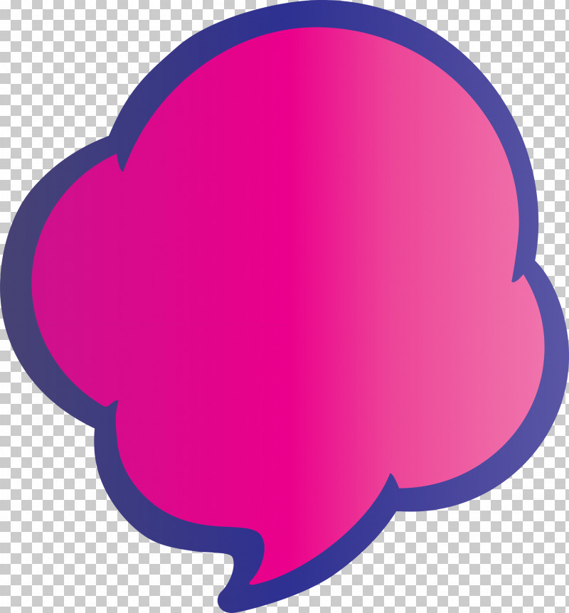 Thought Bubble Speech Balloon PNG, Clipart, Magenta, Material Property, Pink, Speech Balloon, Sticker Free PNG Download