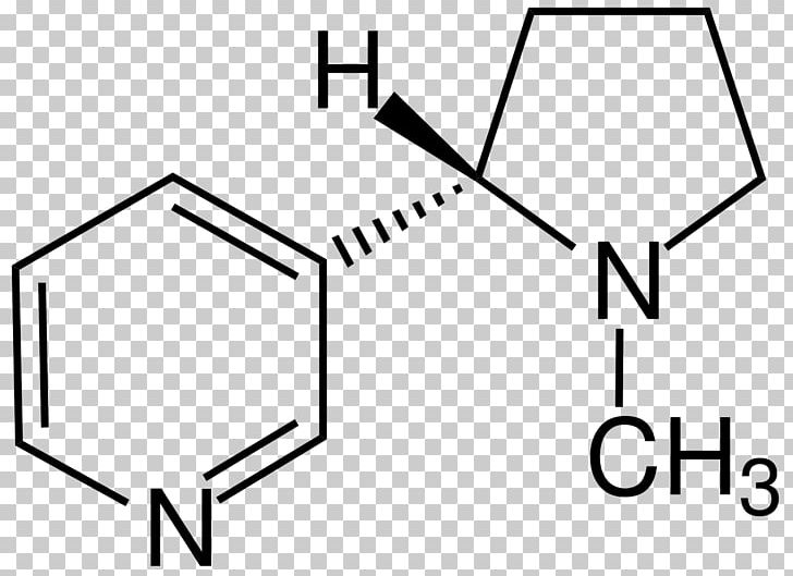 Nicotine Chemical Substance Chemical Formula Electronic Cigarette Chemical Compound PNG, Clipart, Angle, Area, Black, Black And White, Chemistry Free PNG Download