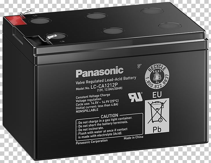 VRLA Battery Lead–acid Battery Battery Charger Panasonic Electric Battery PNG, Clipart, Alkaline Battery, Ampere, Ampere Hour, Battery, Battery Charger Free PNG Download