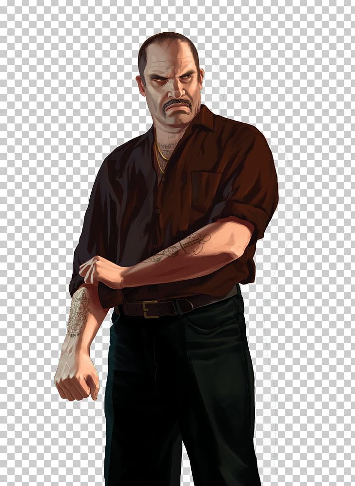 Grand Theft Auto IV: The Lost And Damned Niko Bellic Grand Theft Auto: San Andreas Grand Theft Auto: Chinatown Wars PNG, Clipart, Abdomen, Arm, Character, Finger, Gentleman Free PNG Download
