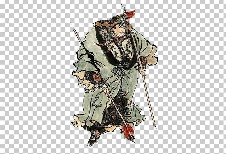 Water Margin Mount Liang Lin Chong Dong Ping Five Tiger Generals PNG, Clipart, Camouflage, Color, Color Painting, Color Pencil, Colors Free PNG Download